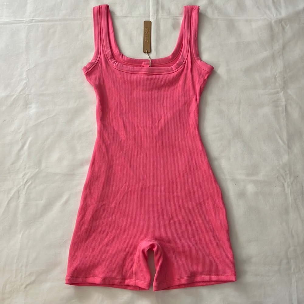 SKIMS COTTON RIB ONESIE